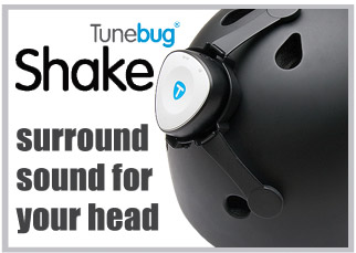 Shake: surround sound for your head